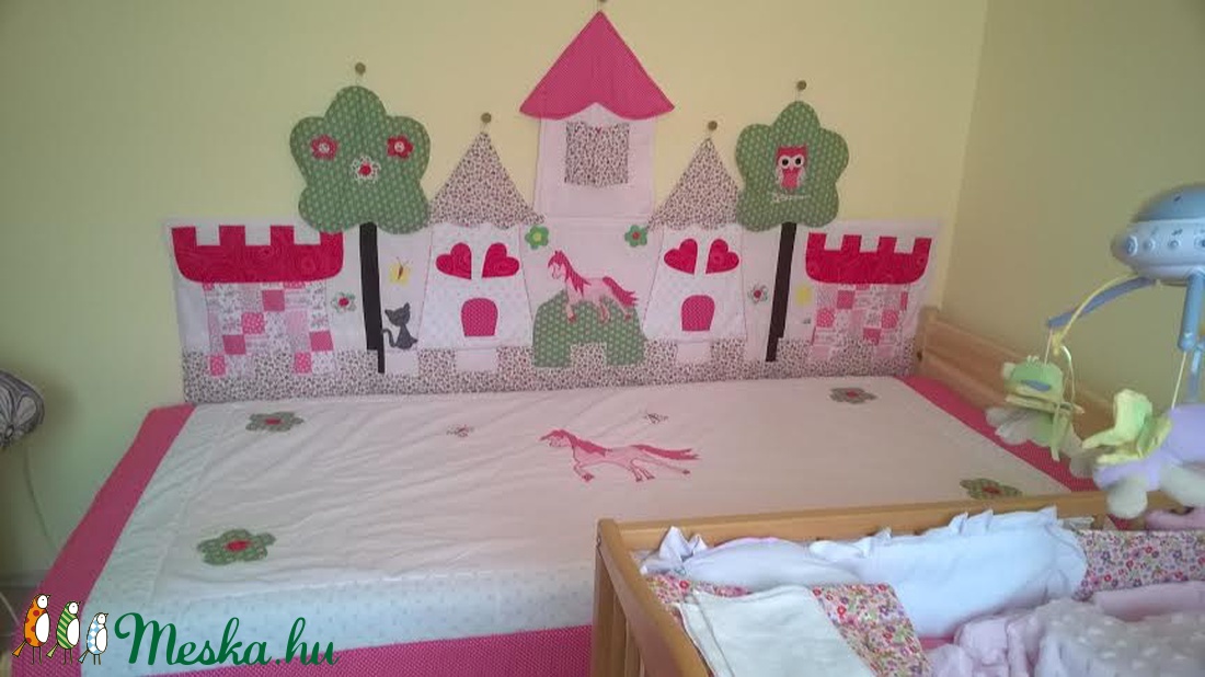 Palotás patchwork falvédő lila-rózsaszÍn - otthon & lakás - babaszoba, gyerekszoba - falvédő gyerekszobába - Meska.hu Palotás patchwork falvédő lila-rózsaszÍn - otthon & lakás - babaszoba, gyerekszoba - falvédő gyerekszobába - Meska.hu