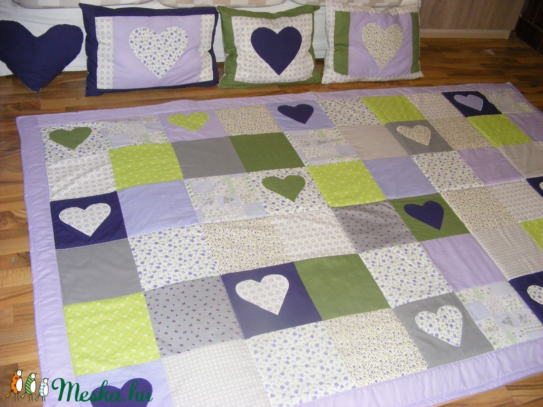 Country stílusú patchwork ágytakaró - otthon & lakás - lakástextil - ágytakaró - Meska.hu Country stílusú patchwork ágytakaró - otthon & lakás - lakástextil - ágytakaró - Meska.hu