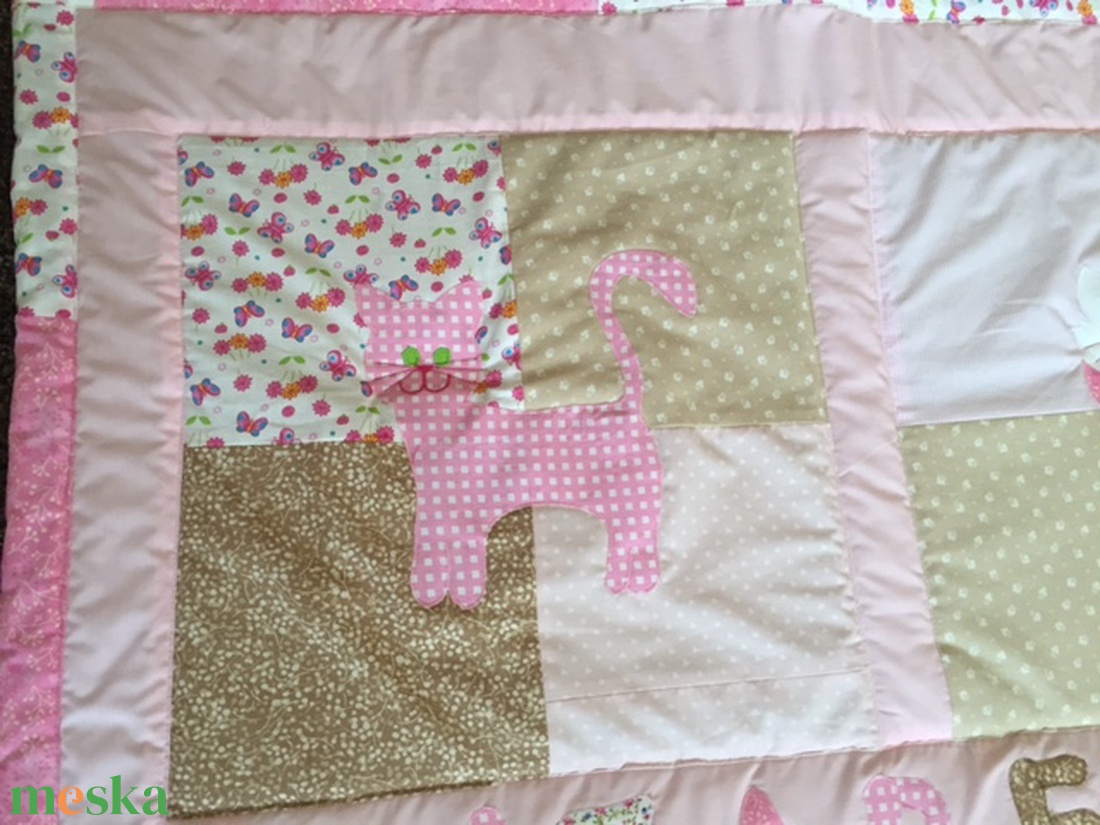 Cicás patchwork takaró, sok cica - otthon & életmód - lakástextil - ágytakaró - Meska.hu Cicás patchwork takaró, sok cica - otthon & életmód - lakástextil - ágytakaró - Meska.hu
