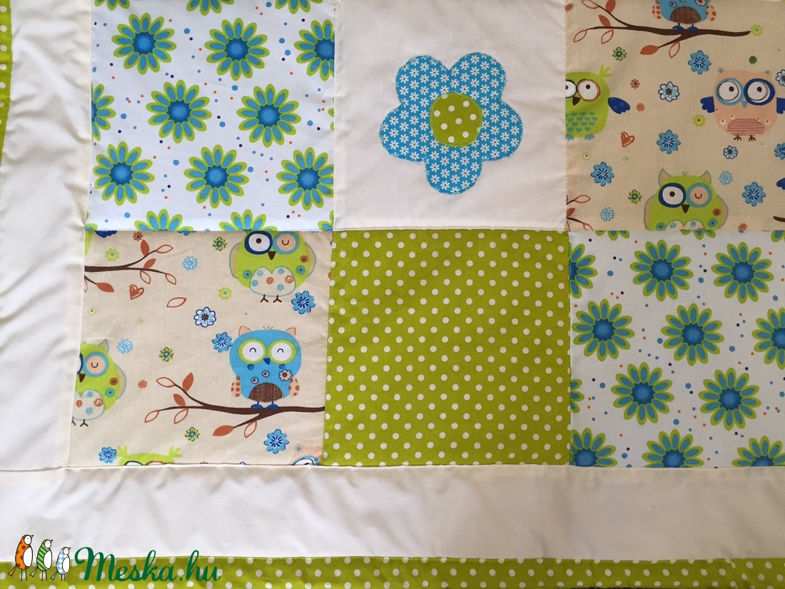patchwork takaró, bagoly mintás, falvédőnek is megfelel - otthon & életmód - babaszoba, gyerekszoba - babatakaró, gyerek pléd - Meska.hu patchwork takaró, bagoly mintás, falvédőnek is megfelel - otthon & életmód - babaszoba, gyerekszoba - babatakaró, gyerek pléd - Meska.hu