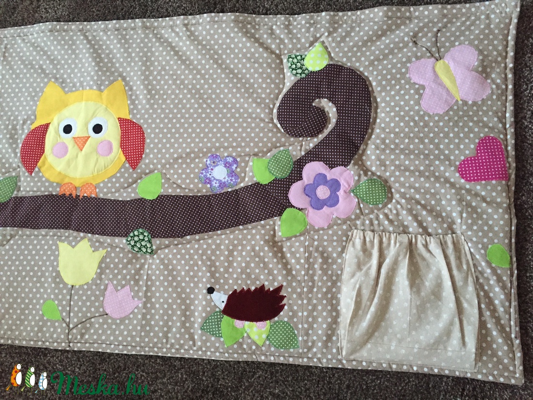 patchwork falvédő, bagoly, virág, pillangó applikációval - otthon & lakás - babaszoba, gyerekszoba - falvédő gyerekszobába - Meska.hu patchwork falvédő, bagoly, virág, pillangó applikációval - otthon & lakás - babaszoba, gyerekszoba - falvédő gyerekszobába - Meska.hu