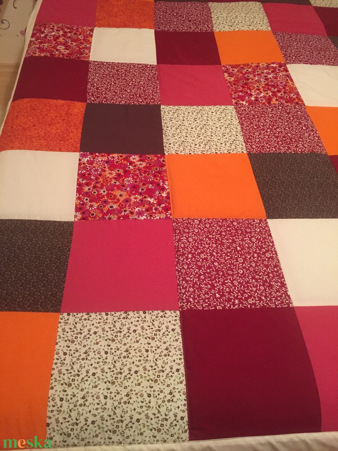 Country stílusú patchwork ágytakaró - otthon & életmód - lakástextil - ágytakaró - Meska.hu Country stílusú patchwork ágytakaró - otthon & életmód - lakástextil - ágytakaró - Meska.hu