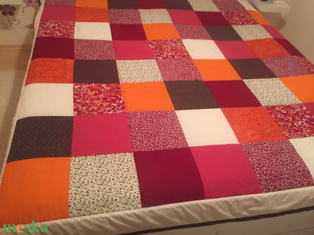 Country stílusú patchwork ágytakaró - otthon & életmód - lakástextil - ágytakaró - Meska.hu Country stílusú patchwork ágytakaró - otthon & életmód - lakástextil - ágytakaró - Meska.hu