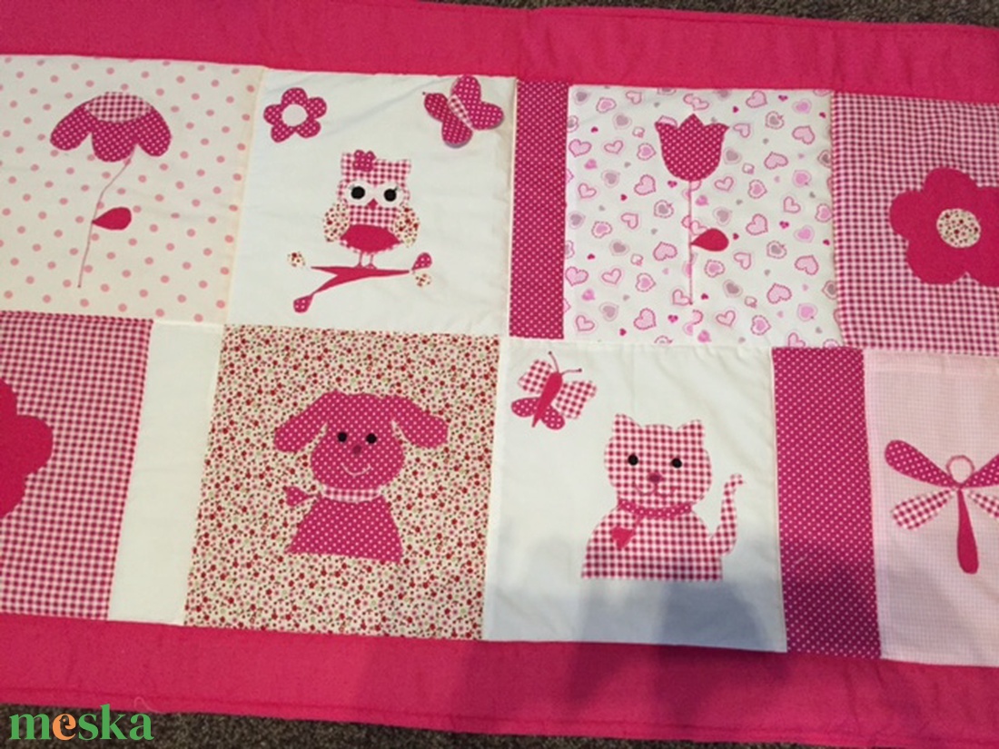 patchwork falvédő, kutya-cica applikációval - otthon & lakás - babaszoba, gyerekszoba - falvédő gyerekszobába - Meska.hu patchwork falvédő, kutya-cica applikációval - otthon & lakás - babaszoba, gyerekszoba - falvédő gyerekszobába - Meska.hu