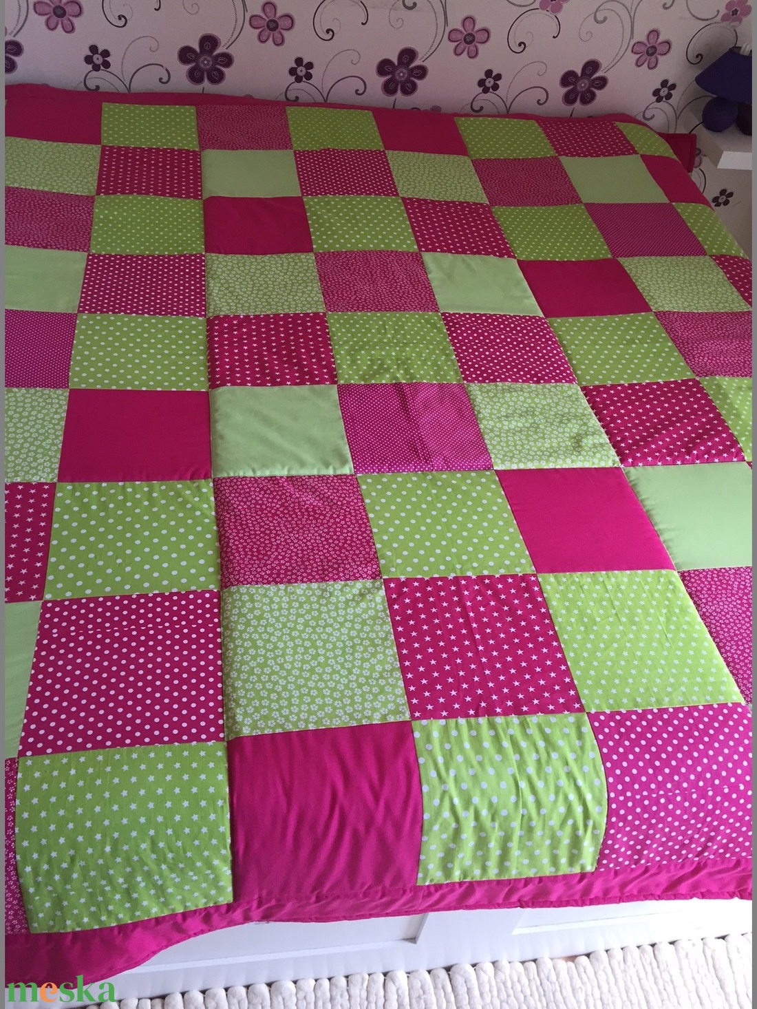 Country stílusú patchwork ágytakaró - otthon & életmód - lakástextil - ágytakaró - Meska.hu Country stílusú patchwork ágytakaró - otthon & életmód - lakástextil - ágytakaró - Meska.hu