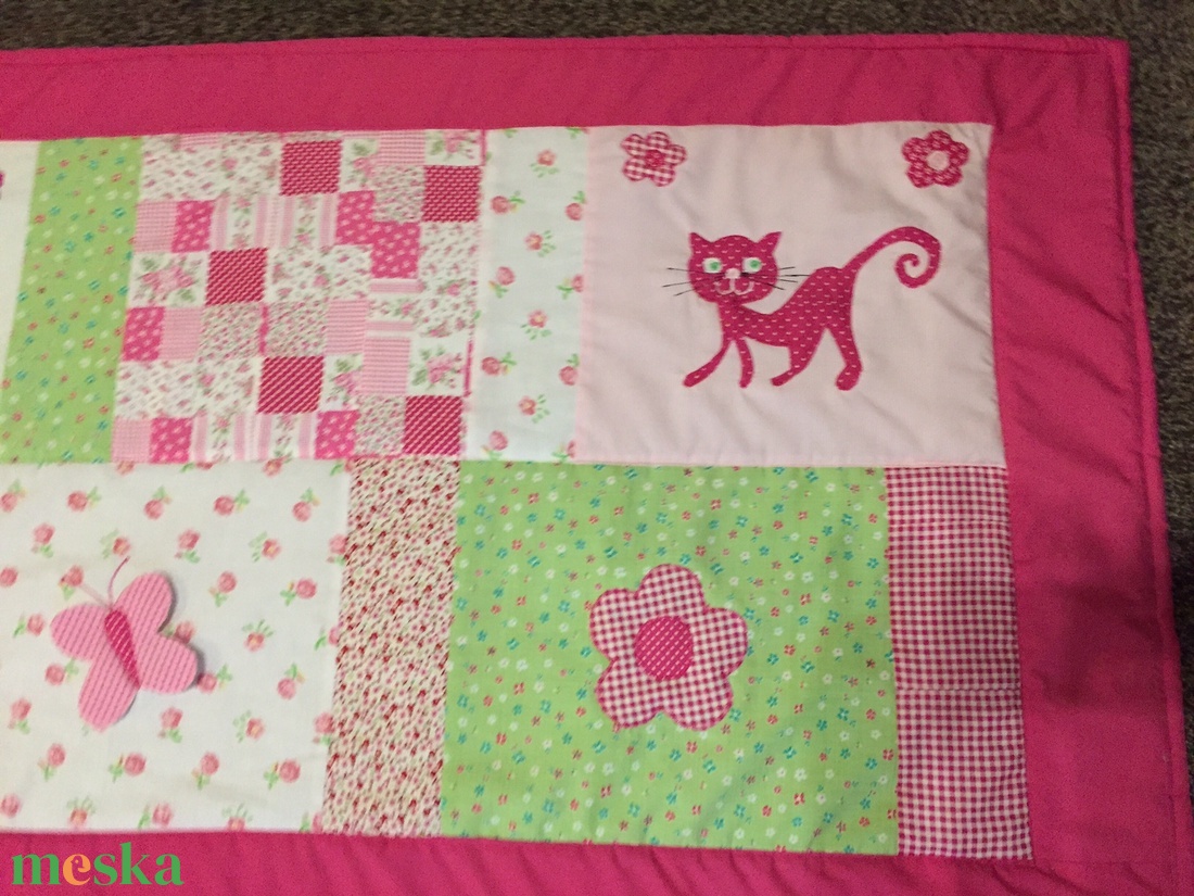 patchwork falvédő, bagoly-cica applikációval - otthon & életmód - babaszoba, gyerekszoba - falvédő gyerekszobába - Meska.hu patchwork falvédő, bagoly-cica applikációval - otthon & életmód - babaszoba, gyerekszoba - falvédő gyerekszobába - Meska.hu