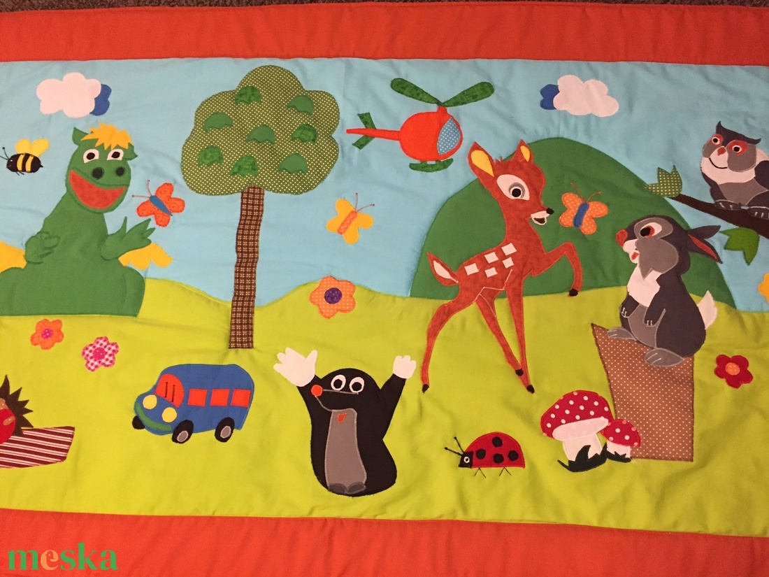 patchwork falvédő,takaró, retro mesék , Süsü,Bambi, Vuk, Kisvakond - otthon & életmód - babaszoba, gyerekszoba - falvédő gyerekszobába - Meska.hu patchwork falvédő,takaró, retro mesék , Süsü,Bambi, Vuk, Kisvakond - otthon & életmód - babaszoba, gyerekszoba - falvédő gyerekszobába - Meska.hu