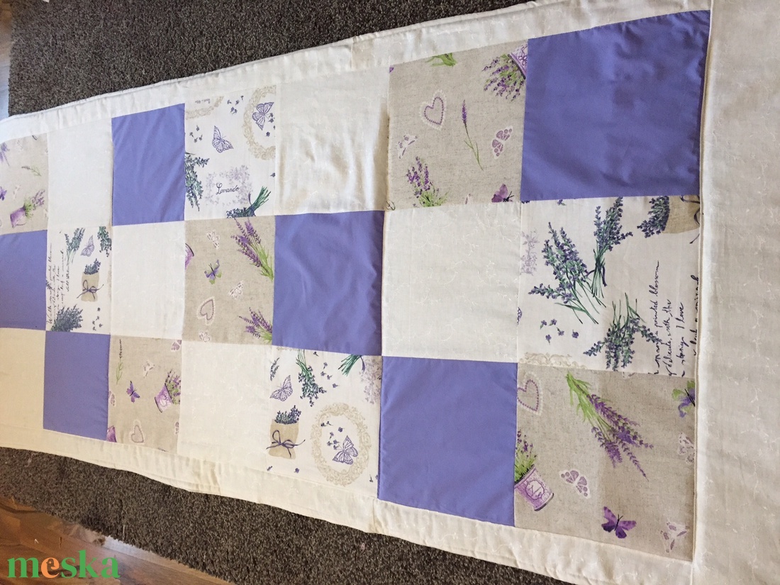 Patchwork falvédő levendula mintával - otthon & életmód - babaszoba, gyerekszoba - falvédő gyerekszobába - Meska.hu Patchwork falvédő levendula mintával - otthon & életmód - babaszoba, gyerekszoba - falvédő gyerekszobába - Meska.hu