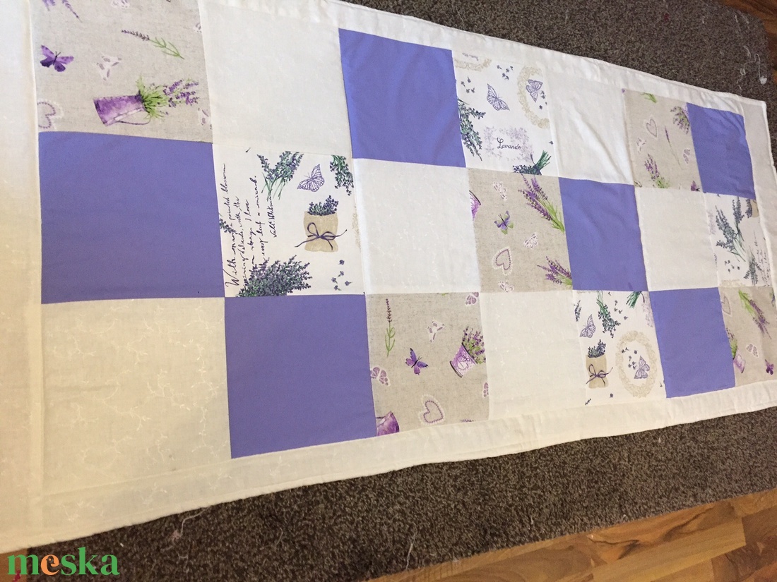 Patchwork falvédő levendula mintával - otthon & életmód - babaszoba, gyerekszoba - falvédő gyerekszobába - Meska.hu Patchwork falvédő levendula mintával - otthon & életmód - babaszoba, gyerekszoba - falvédő gyerekszobába - Meska.hu