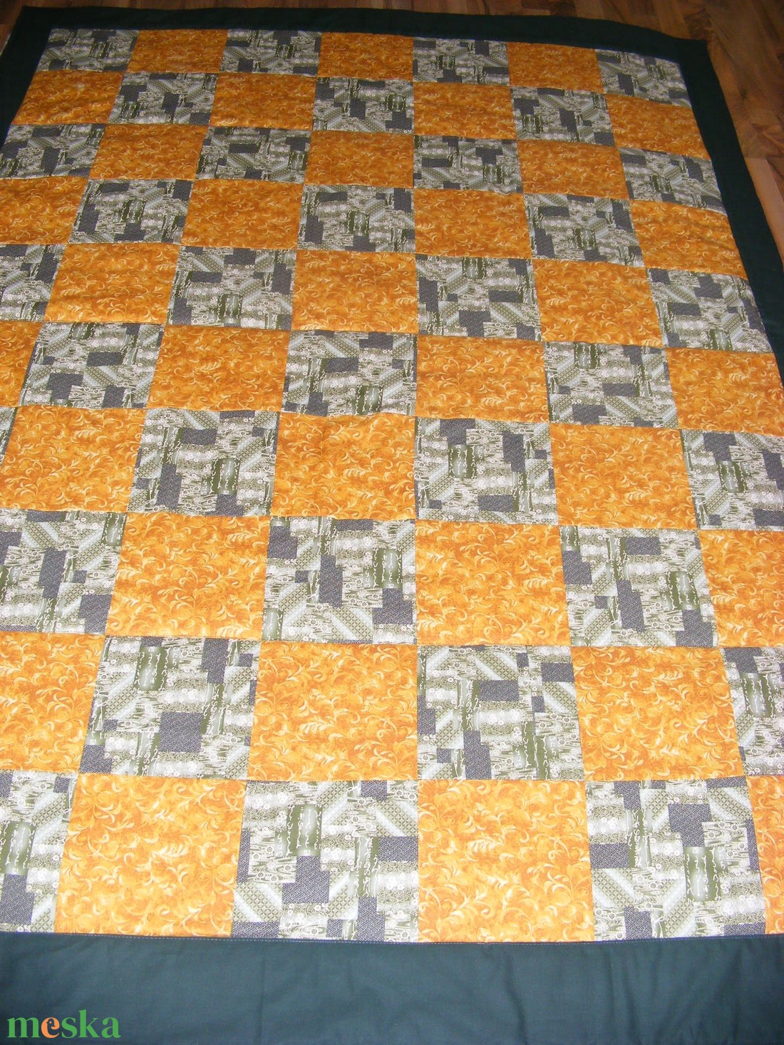 Sárga-zöld patchwork takaró - otthon & lakás - lakástextil - takaró - Meska.hu Sárga-zöld patchwork takaró - otthon & lakás - lakástextil - takaró - Meska.hu
