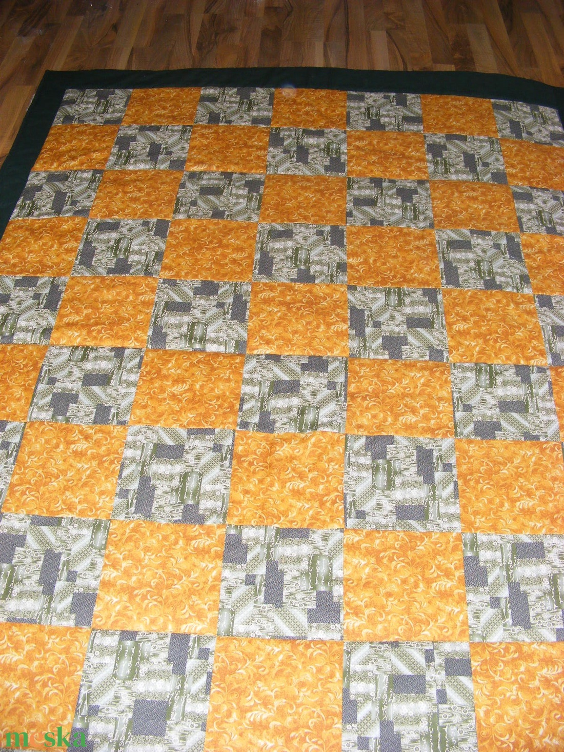 Sárga-zöld patchwork takaró - otthon & lakás - lakástextil - takaró - Meska.hu Sárga-zöld patchwork takaró - otthon & lakás - lakástextil - takaró - Meska.hu