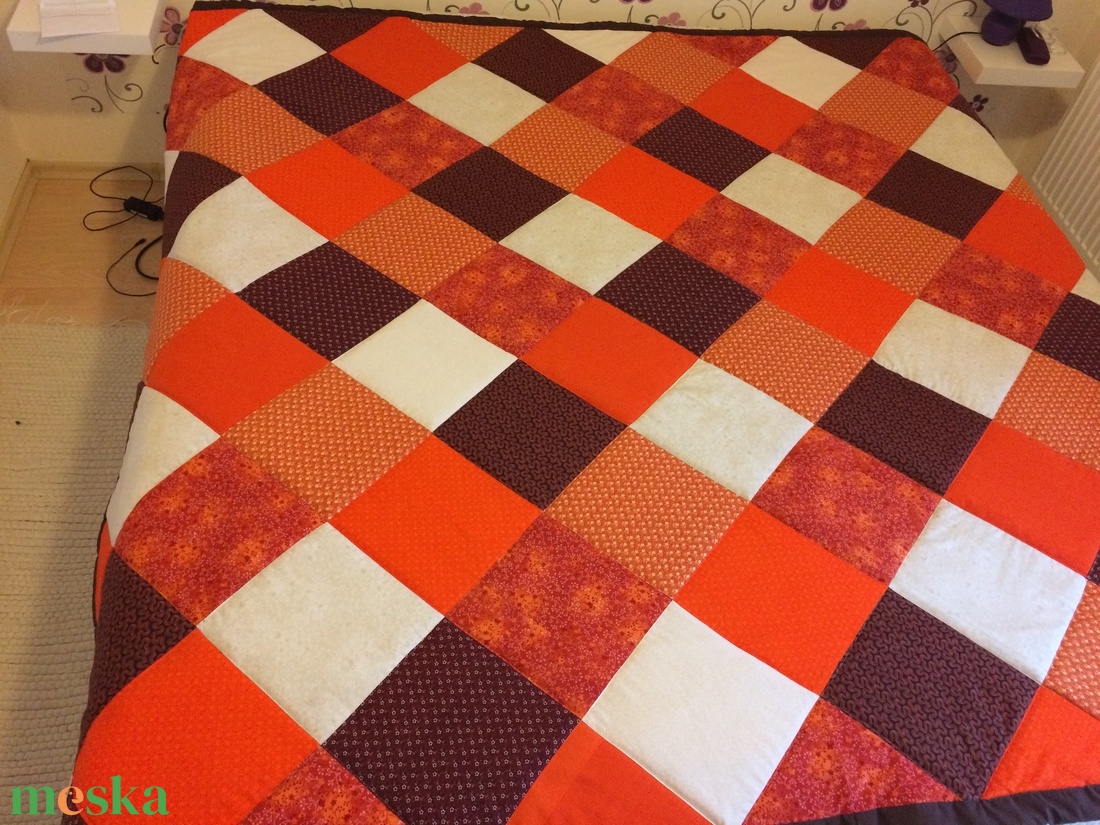 patchwork takaró sárga, narancs-barna- bézs - otthon & életmód - lakástextil - ágytakaró - Meska.hu patchwork takaró sárga, narancs-barna- bézs - otthon & életmód - lakástextil - ágytakaró - Meska.hu