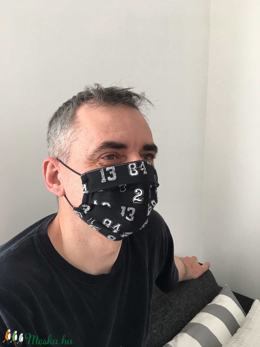 Egészségügyi szájmaszk, arcmaszk számokkal -  - Meska.hu