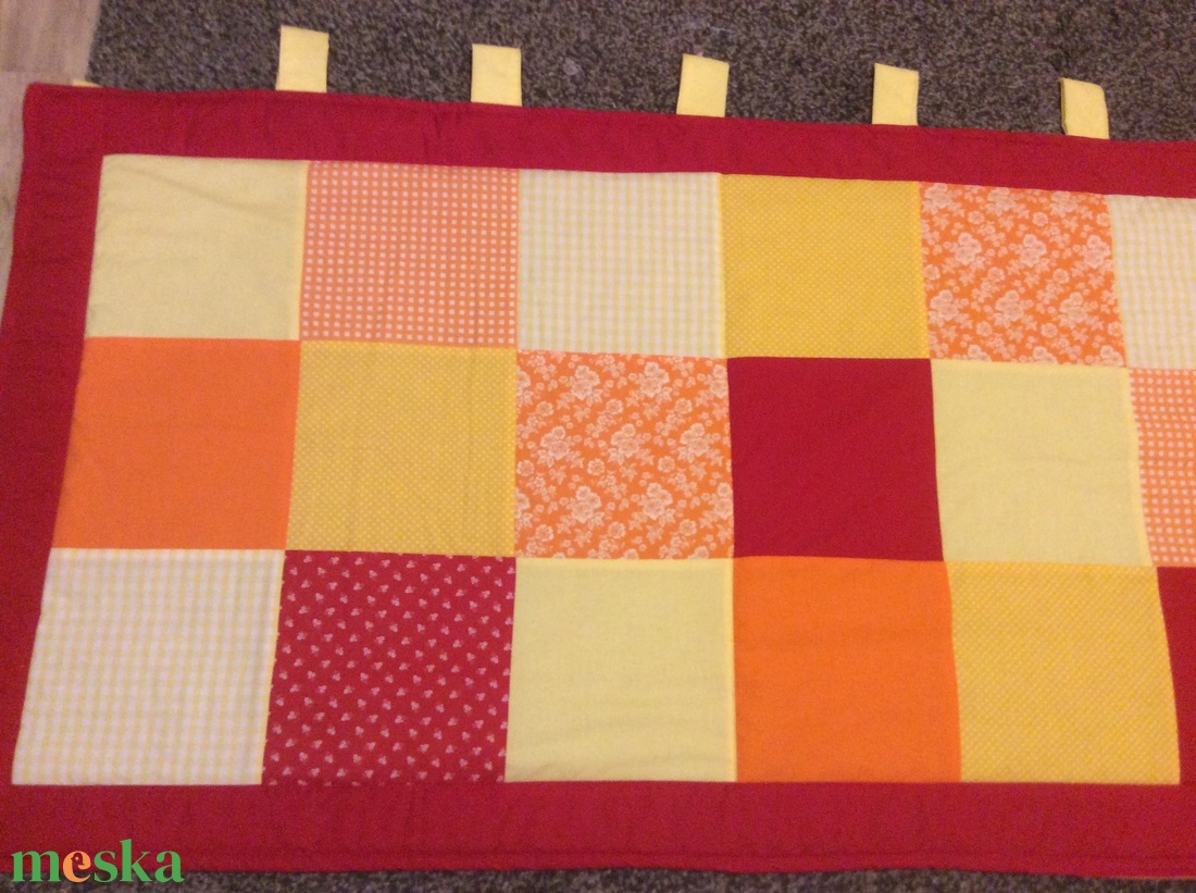 Patchwork falvédő, takaró narancs-citrom-bordó - otthon & életmód - lakástextil - falvédő - Meska.hu Patchwork falvédő, takaró narancs-citrom-bordó - otthon & életmód - lakástextil - falvédő - Meska.hu
