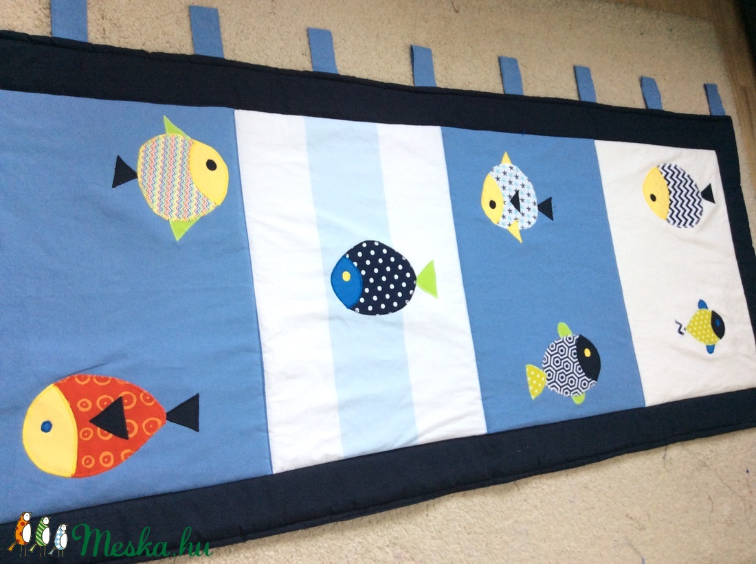 Halacskás patchwork takaró, falvédő a nagy horgászoknak - otthon & életmód - babaszoba, gyerekszoba - babatakaró, gyerek pléd - Meska.hu Halacskás patchwork takaró, falvédő a nagy horgászoknak - otthon & életmód - babaszoba, gyerekszoba - babatakaró, gyerek pléd - Meska.hu