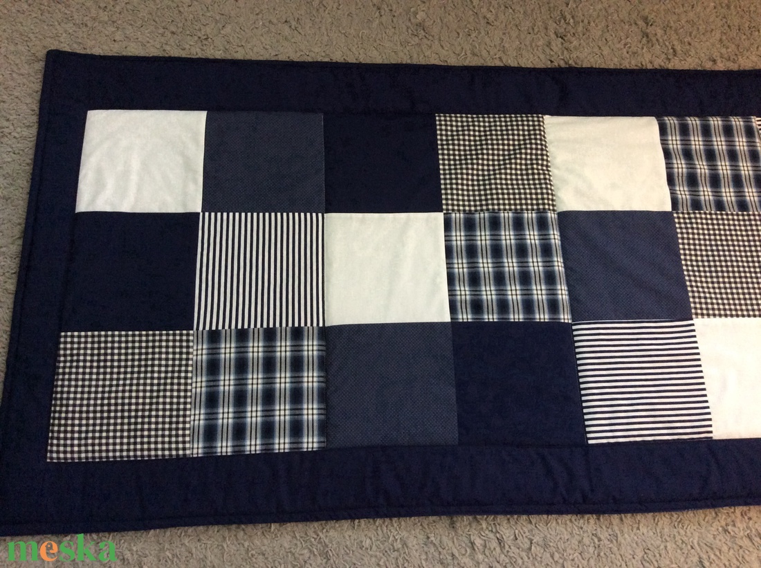 Patchwork falvédő sötétkék - otthon & életmód - babaszoba, gyerekszoba - falvédő gyerekszobába - Meska.hu Patchwork falvédő sötétkék - otthon & életmód - babaszoba, gyerekszoba - falvédő gyerekszobába - Meska.hu