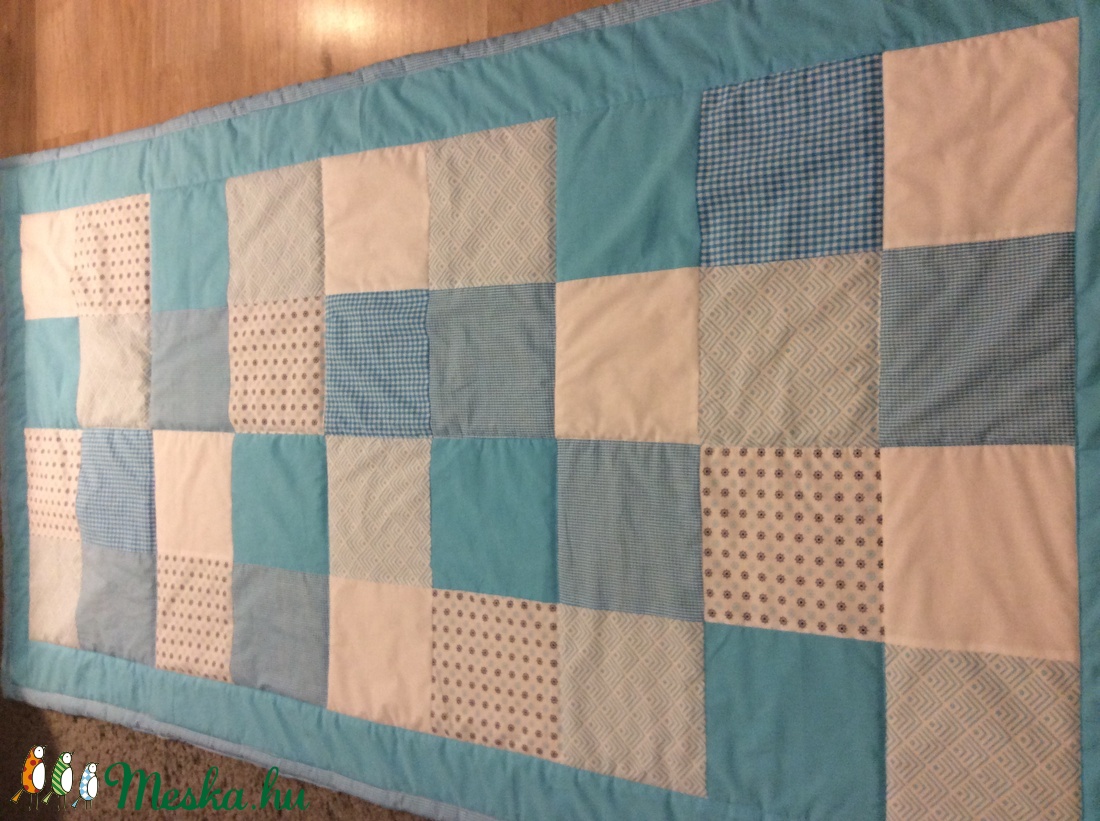 patchwork türkiz tengerész falvédő - otthon & életmód - lakástextil - párna & párnahuzat - Meska.hu patchwork türkiz tengerész falvédő - otthon & életmód - lakástextil - párna & párnahuzat - Meska.hu