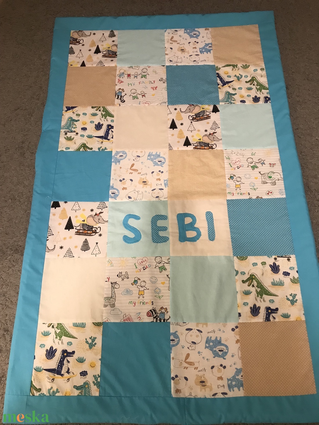 patchwork takaró, falvédő sárga -kék-bézs - otthon & életmód - babaszoba, gyerekszoba - babatakaró, gyerek pléd - Meska.hu patchwork takaró, falvédő sárga -kék-bézs - otthon & életmód - babaszoba, gyerekszoba - babatakaró, gyerek pléd - Meska.hu