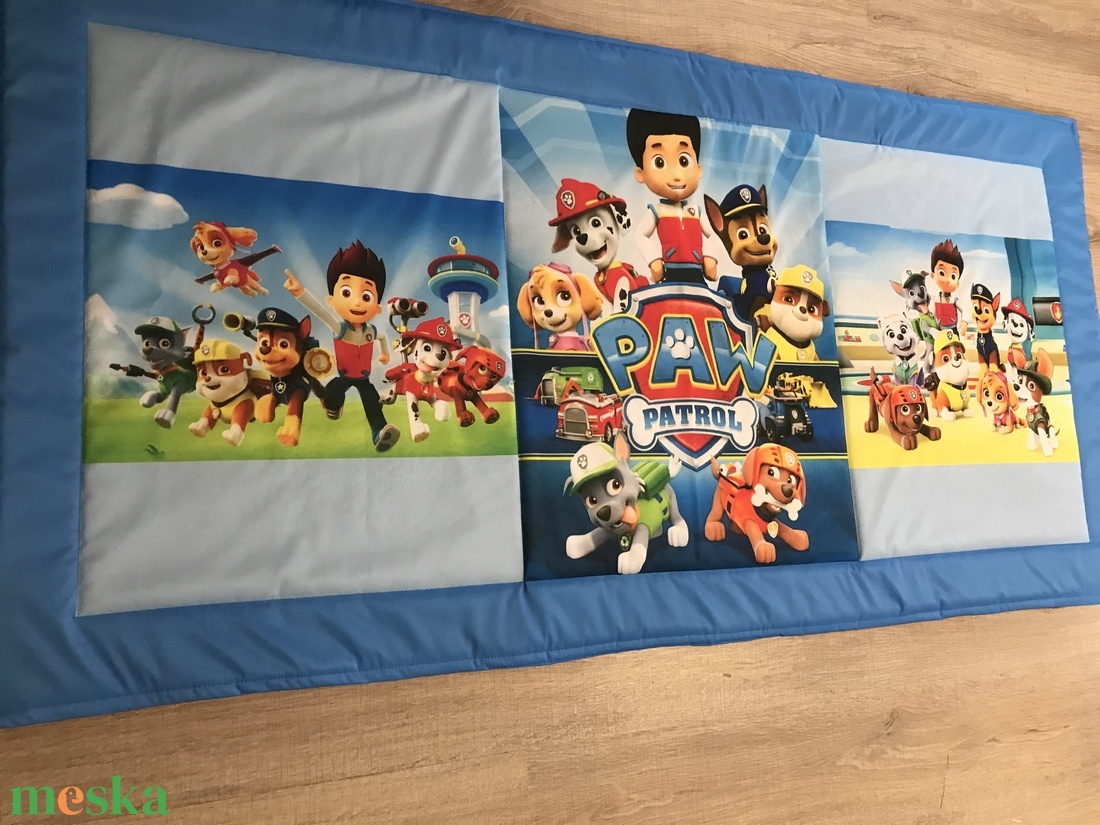 Patchwork takaró, falvédő Mancs őrjárat - otthon & életmód - babaszoba, gyerekszoba - falvédő gyerekszobába - Meska.hu Patchwork takaró, falvédő Mancs őrjárat - otthon & életmód - babaszoba, gyerekszoba - falvédő gyerekszobába - Meska.hu