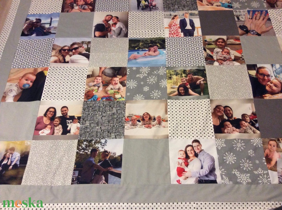 Fényképes hópehely patchwork takaró - otthon & életmód - lakástextil - ágytakaró - Meska.hu Fényképes hópehely patchwork takaró - otthon & életmód - lakástextil - ágytakaró - Meska.hu