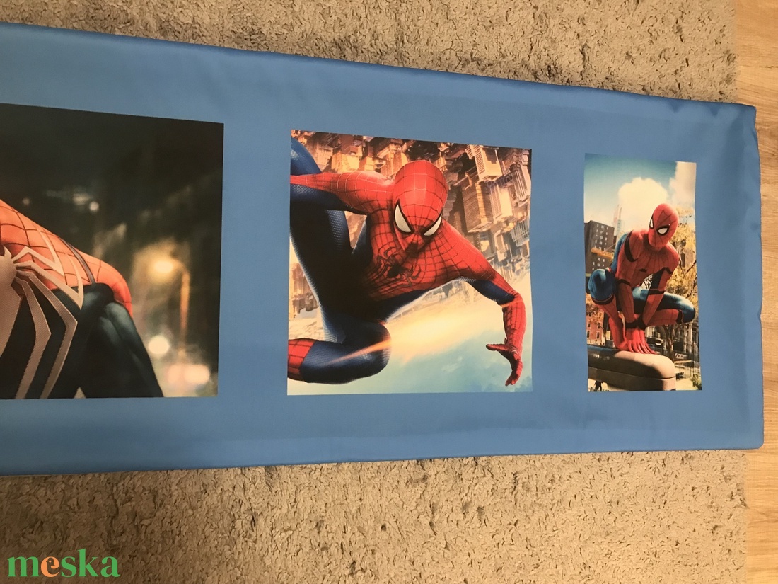 Patchwork takaró, falvédő Spiderman, Pókember - otthon & életmód - babaszoba, gyerekszoba - falvédő gyerekszobába - Meska.hu