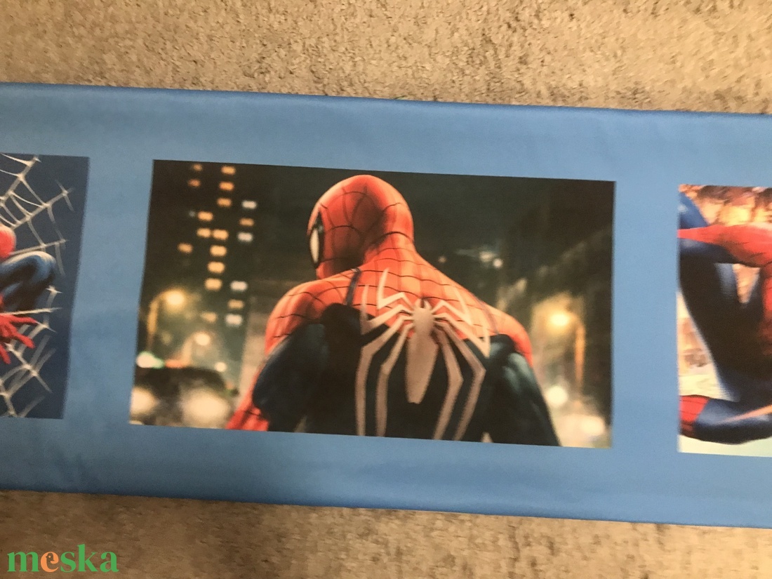 Patchwork takaró, falvédő Spiderman, Pókember - otthon & életmód - babaszoba, gyerekszoba - falvédő gyerekszobába - Meska.hu