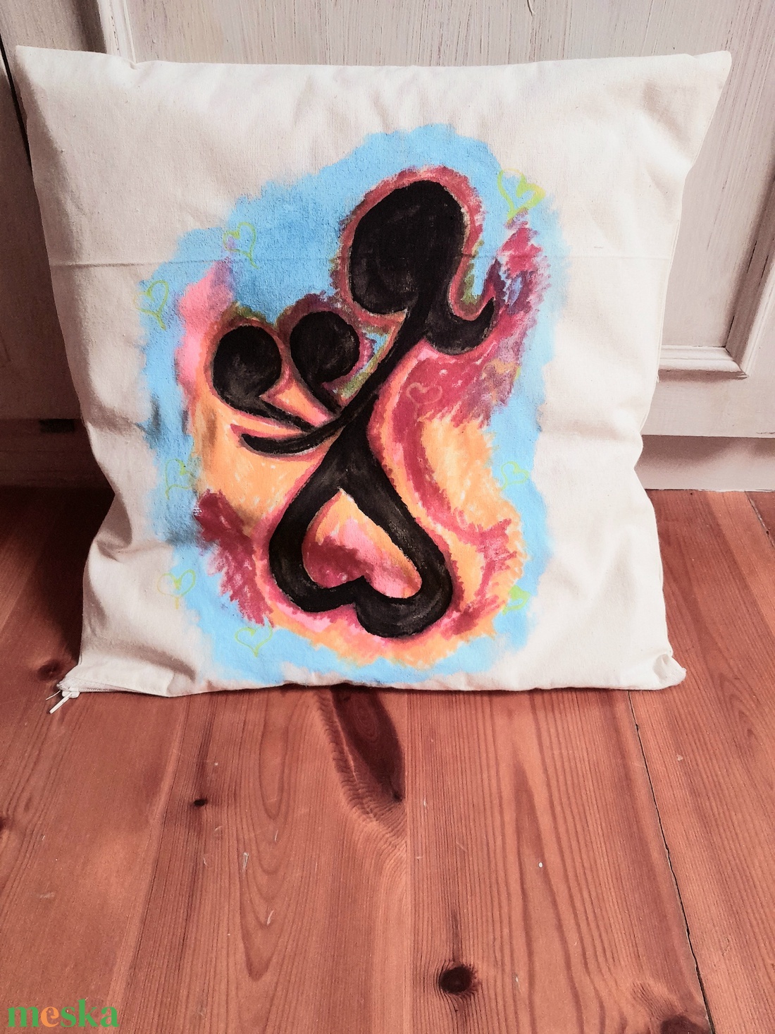 Csodaszépet álmodtam- vászon párnahuzat  - otthon & életmód - lakástextil - párna & párnahuzat - Meska.hu