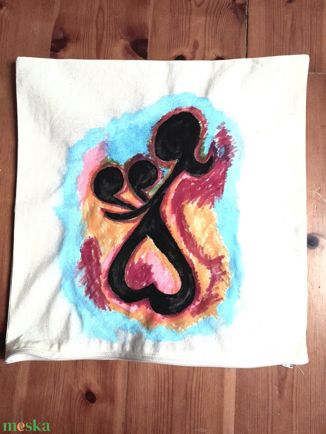 Csodaszépet álmodtam- vászon párnahuzat  - otthon & életmód - lakástextil - párna & párnahuzat - Meska.hu