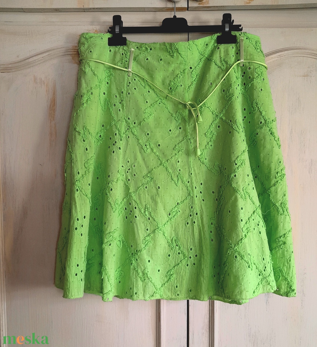 De jó színben vagy!/ Élénk zöld szoknya  - ruha & divat - női ruha - szoknya - Meska.hu