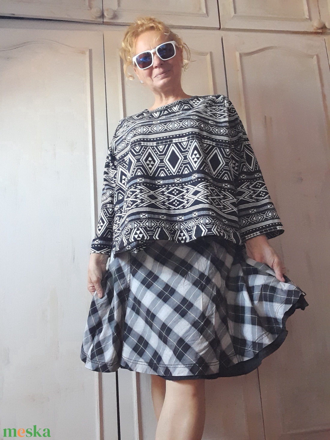 Órazsebes szoknya - ruha & divat - női ruha - szoknya - Meska.hu