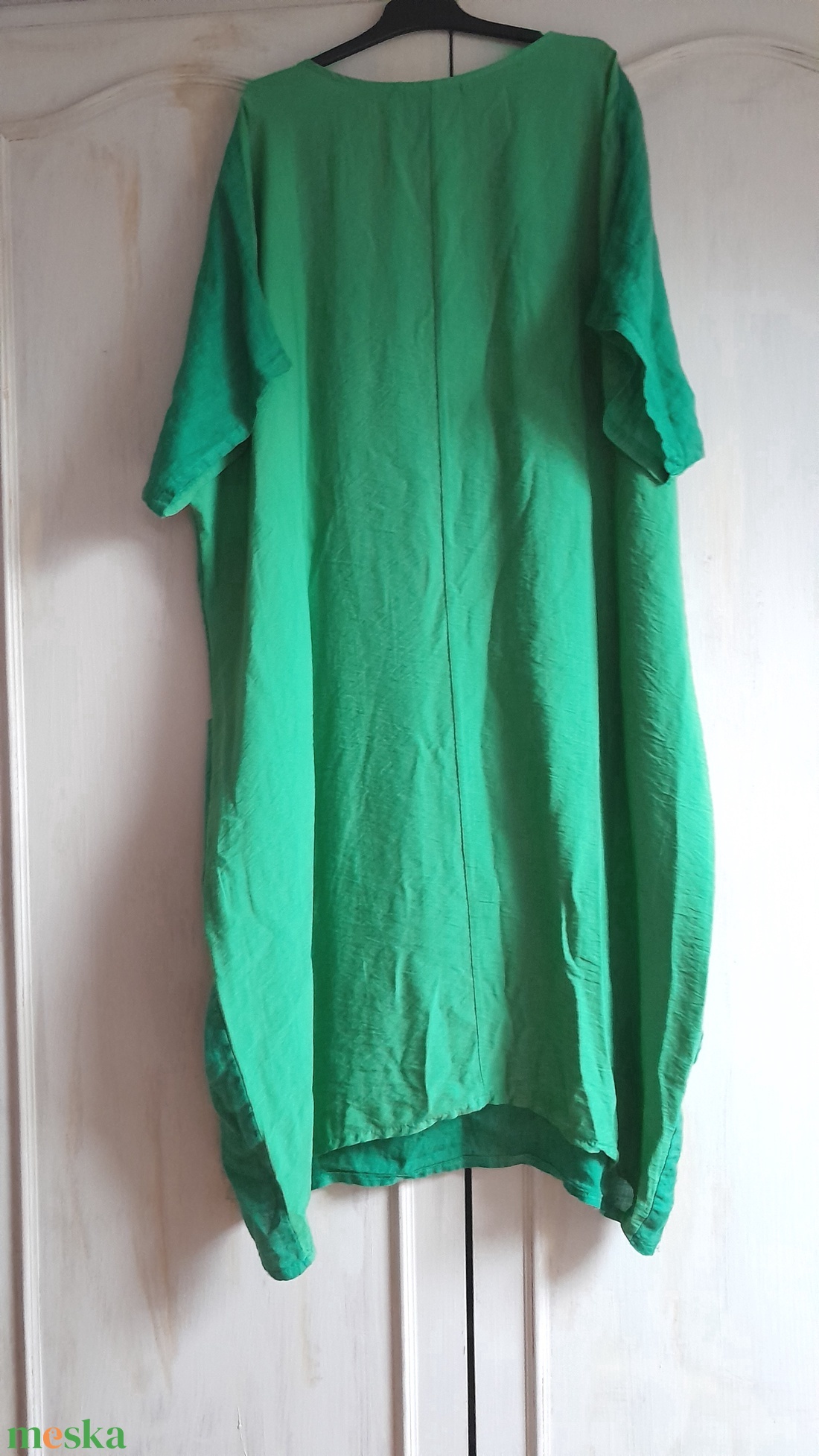 Még zöld a fű! / vászon ruha - ruha & divat - női ruha - tunika - Meska.hu