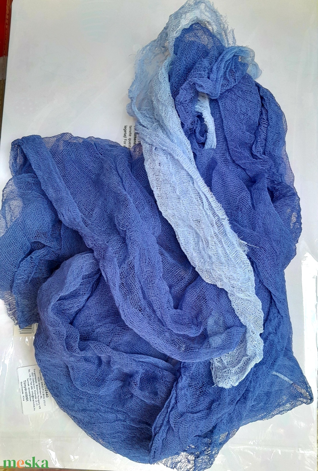 Királykék Sál - ruha & divat - sál, sapka, kendő - stóla - Meska.hu Királykék Sál - ruha & divat - sál, sapka, kendő - stóla - Meska.hu