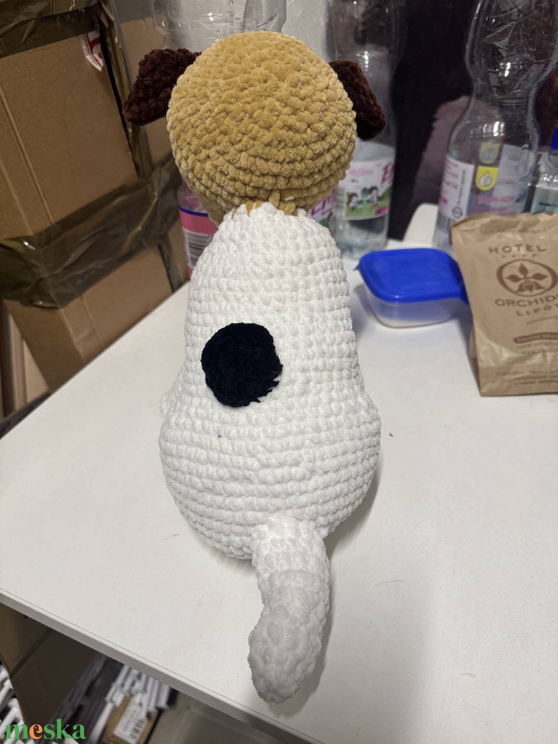 Kutya horgolt - játék & sport - plüssállat & játékfigura - kutya - Meska.hu