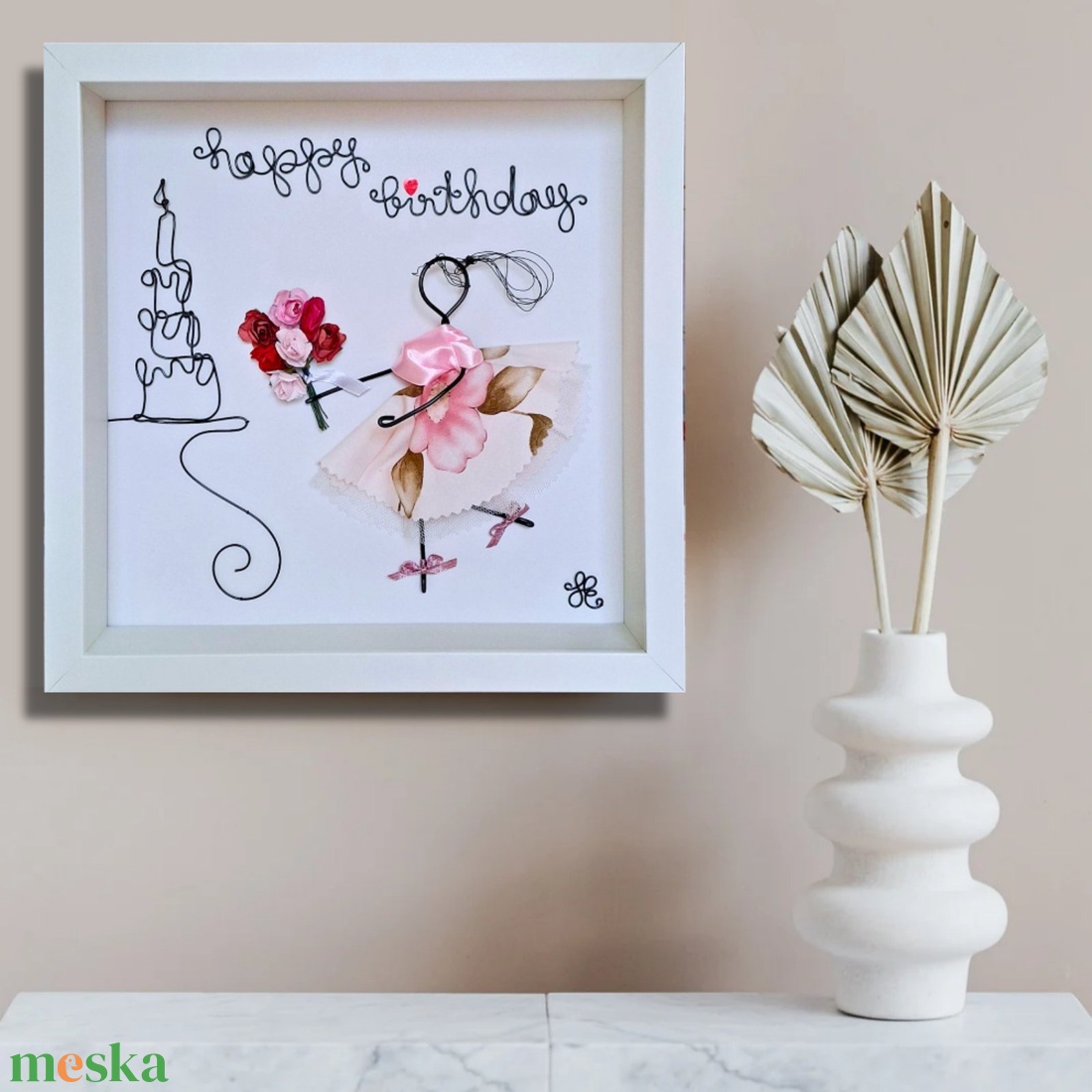 Happy Birthday - otthon & életmód - dekoráció - kép & falikép - 3d képek - Meska.hu
