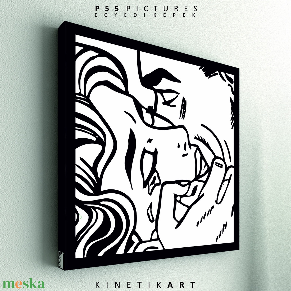 kép: pop-art: Roy Lichteinstein: Kiss - otthon & életmód - dekoráció - kép & falikép - táblakép - Meska.hu kép: pop-art: Roy Lichteinstein: Kiss - otthon & életmód - dekoráció - kép & falikép - táblakép - Meska.hu