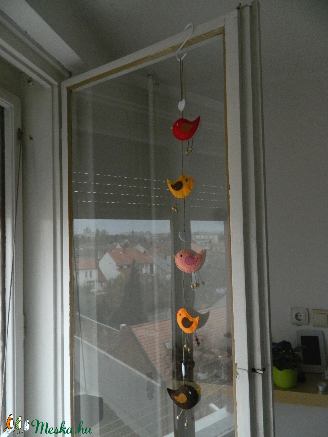Színes madárkás lógó -  - Meska.hu