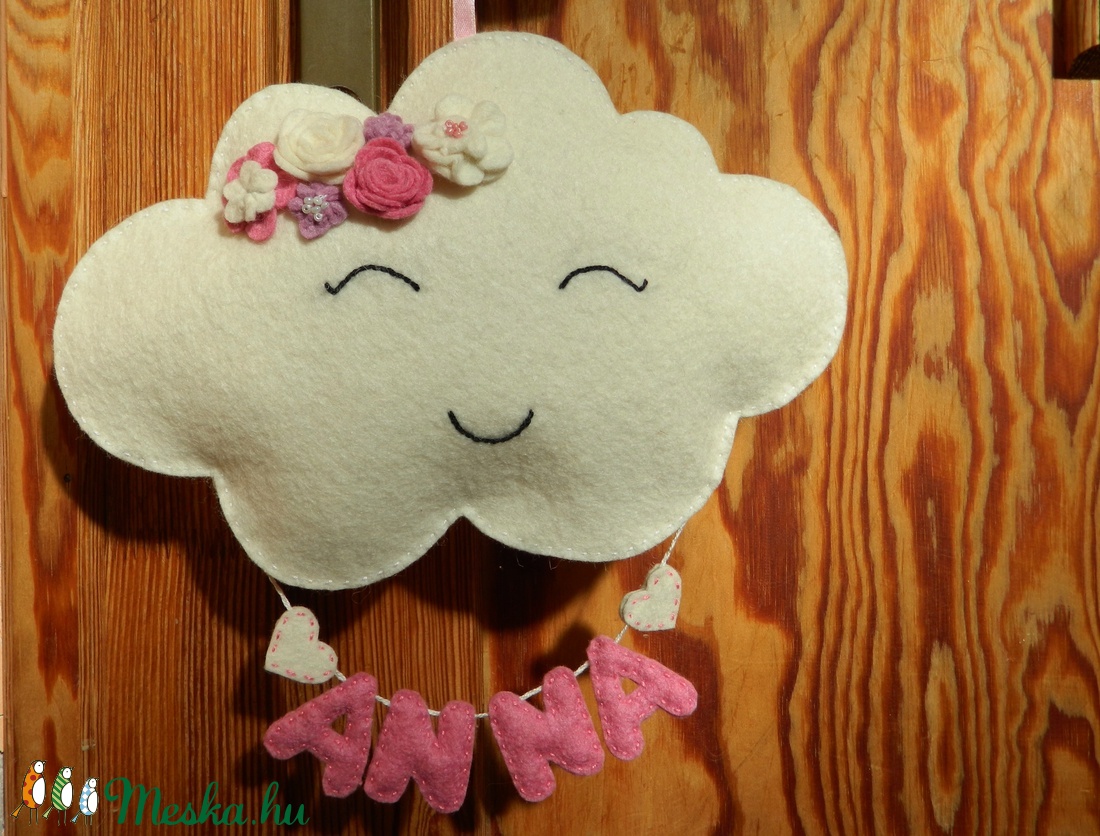 Filc neves felhőcske -  - Meska.hu