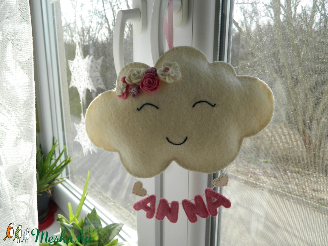 Filc neves felhőcske -  - Meska.hu