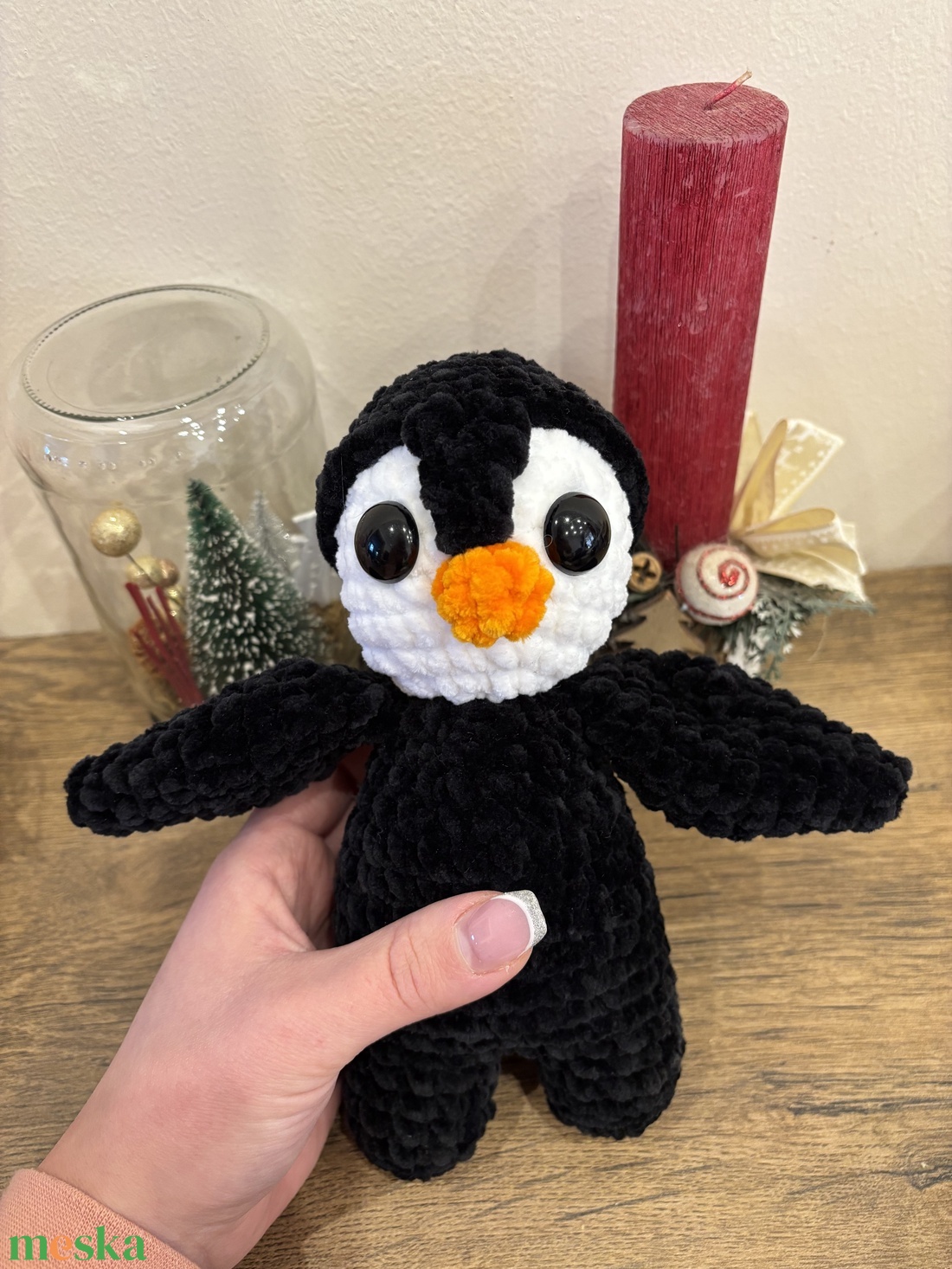 Pingvin Horgolási MINTA - diy (csináld magad) - szabásminta, útmutató - horgolási minta - Meska.hu