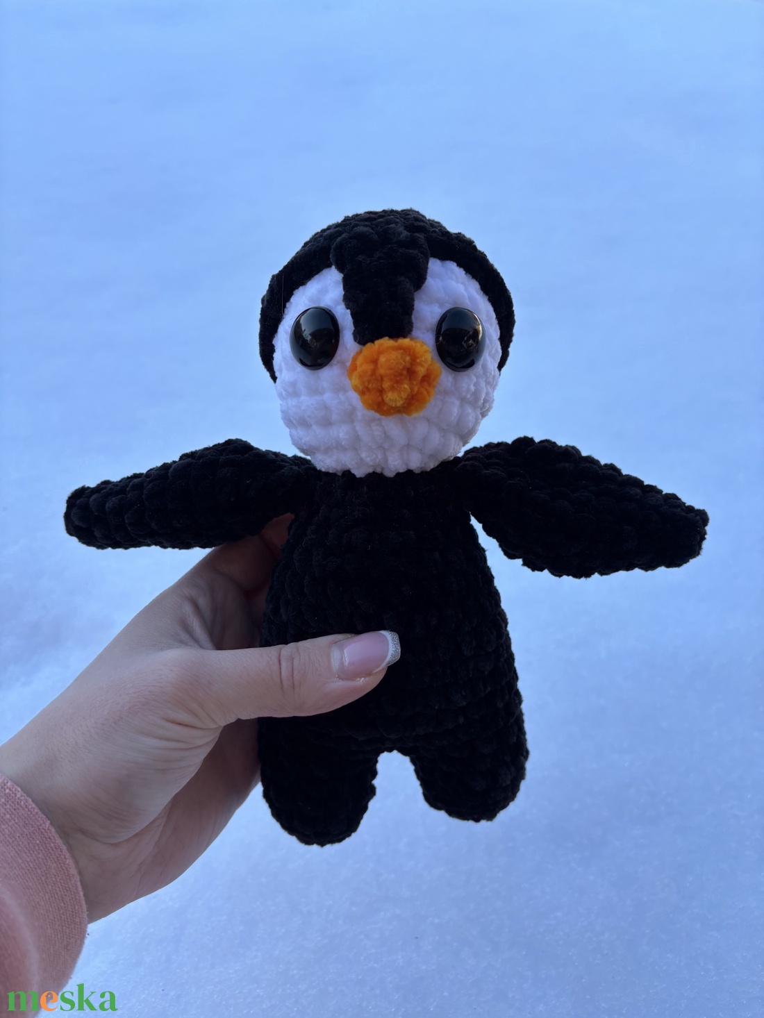 Pingvin Horgolási MINTA - diy (csináld magad) - szabásminta, útmutató - horgolási minta - Meska.hu