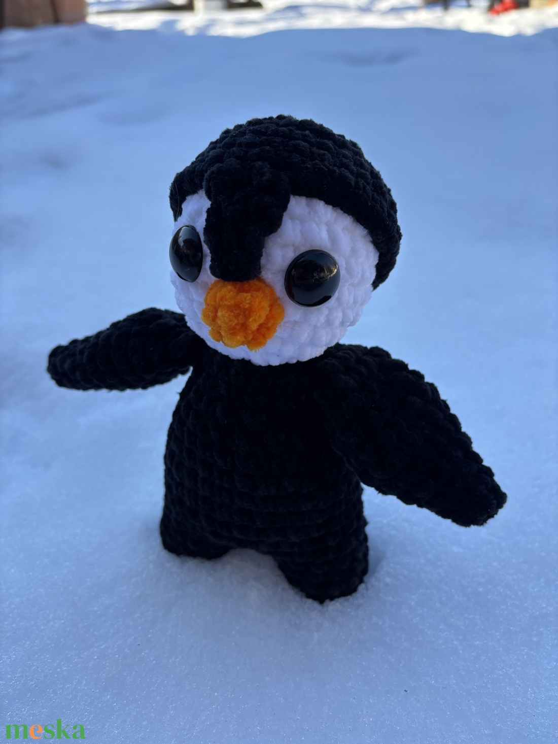Pingvin Horgolási MINTA - diy (csináld magad) - szabásminta, útmutató - horgolási minta - Meska.hu
