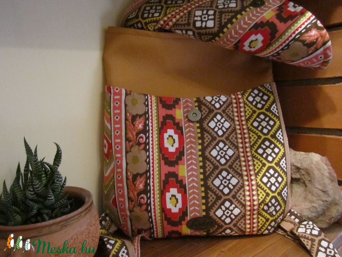 Városi hátitáska 'Aztec' -  - Meska.hu