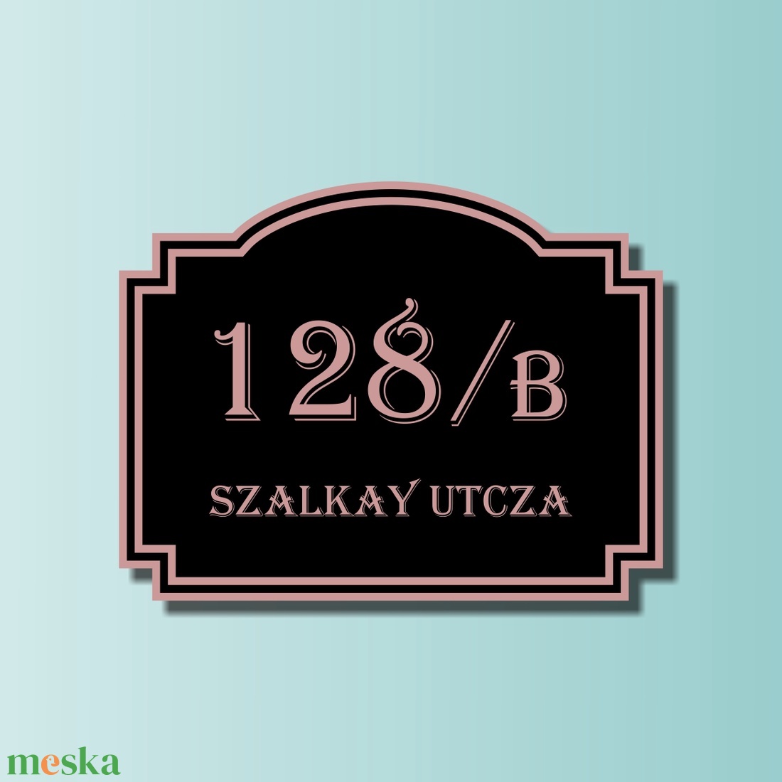 Házszámtábla - díszes - otthon & életmód - ház & kert - házszám - Meska.hu Házszámtábla - díszes - otthon & életmód - ház & kert - házszám - Meska.hu