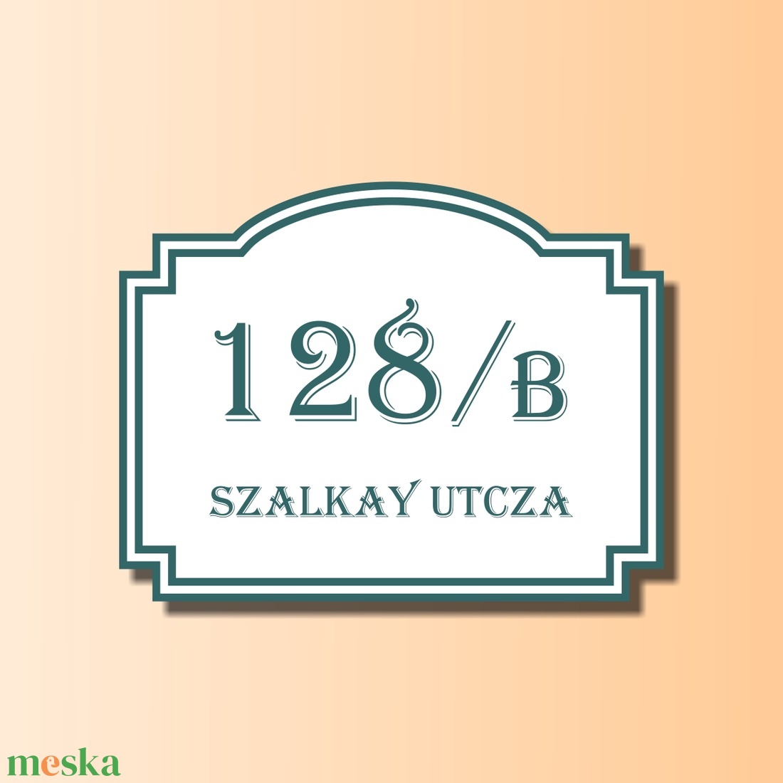 Házszámtábla - díszes - otthon & életmód - ház & kert - házszám - Meska.hu Házszámtábla - díszes - otthon & életmód - ház & kert - házszám - Meska.hu
