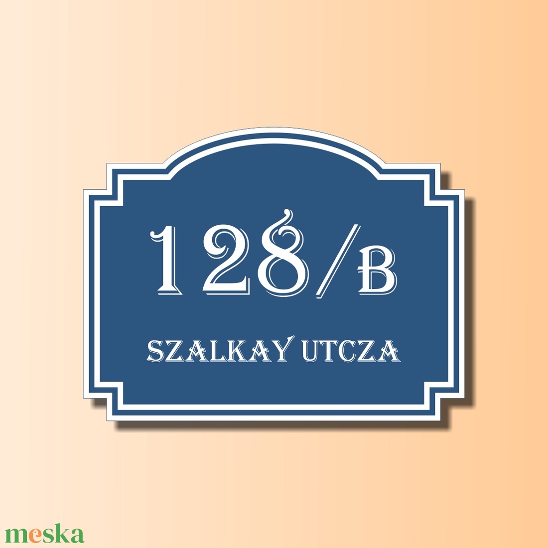 Házszámtábla - díszes - otthon & életmód - ház & kert - házszám - Meska.hu Házszámtábla - díszes - otthon & életmód - ház & kert - házszám - Meska.hu
