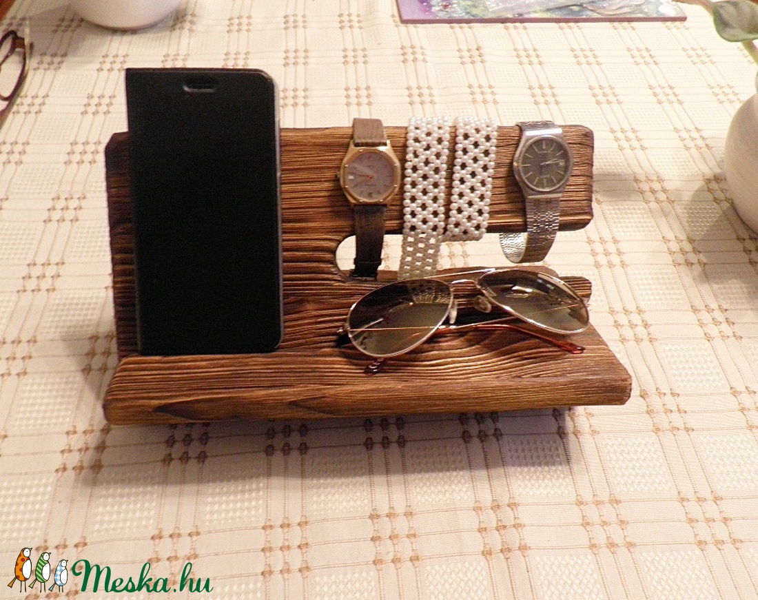 Óra és telefontartó - diy (csináld magad) - Meska.hu