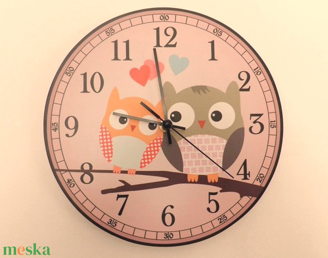 Baglyos falióra - otthon & életmód - dekoráció - fali és függő dekoráció - falióra & óra - Meska.hu Baglyos falióra - otthon & életmód - dekoráció - fali és függő dekoráció - falióra & óra - Meska.hu