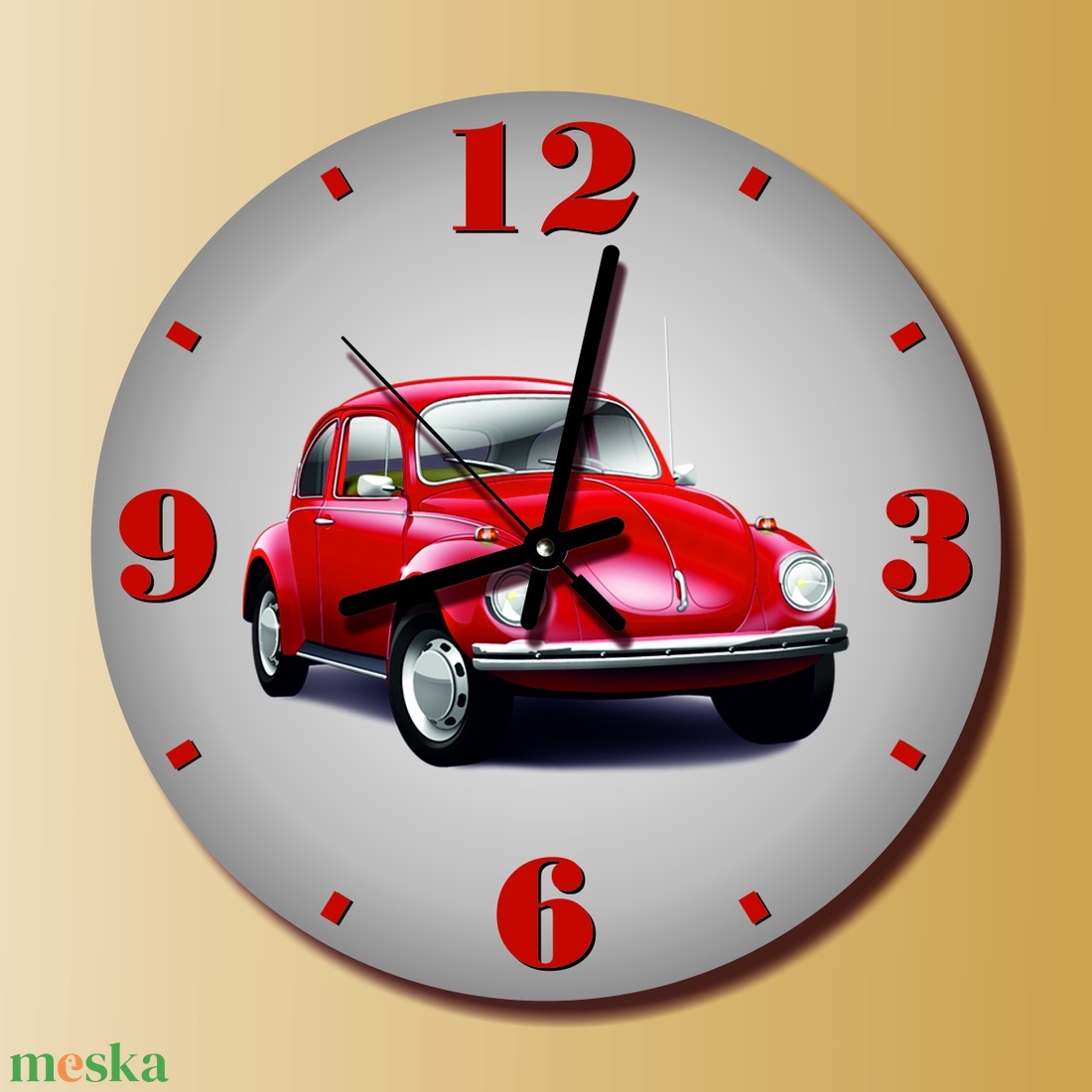 VW bogár autós óra - otthon & életmód - dekoráció - fali és függő dekoráció - falióra & óra - Meska.hu VW bogár autós óra - otthon & életmód - dekoráció - fali és függő dekoráció - falióra & óra - Meska.hu