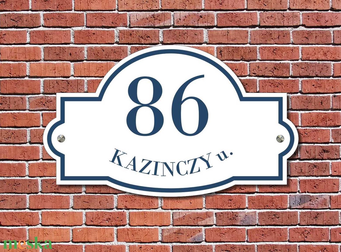 Házszámtábla - díszes - otthon & életmód - ház & kert - házszám - Meska.hu Házszámtábla - díszes - otthon & életmód - ház & kert - házszám - Meska.hu