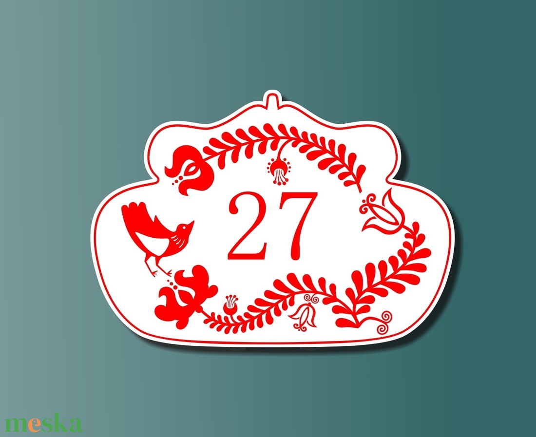 Házszámtábla - népies - otthon & életmód - ház & kert - házszám - Meska.hu Házszámtábla - népies - otthon & életmód - ház & kert - házszám - Meska.hu